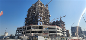 Edgewater Residences 1, Dubai Islands construction progress, 47.8% complete: RERA site inspection 31 Aug 2026 (photo 1)