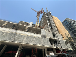 Soho The Berkeley, Dubai Hills Estate construction progress, 46.03% complete: RERA site inspection 23 Sept 2026 (photo 1)