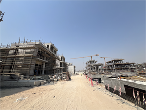 Nineteen Riviera Lagoon — construction site