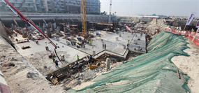 The Alba Residences by Omniyat Building 2, Palm Jumeirah construction progress, 8.35% complete: RERA site inspection 1 Sept 2026 (photo 3)