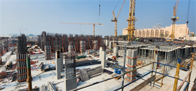 The Alba Residences By Omniyat — construction site