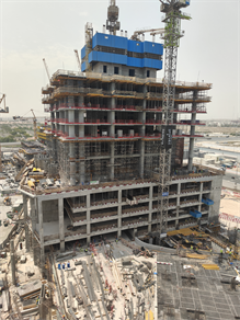 Mercer House, Jumeirah Lakes Towers construction progress, 18.11% complete: RERA site inspection 7 Aug 2026 (photo 1)