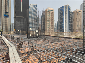 Mercer House — construction site