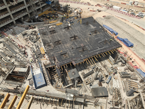 Mercer House — construction site