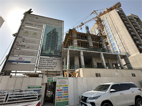 Primero Residences By Main Realty — construction site