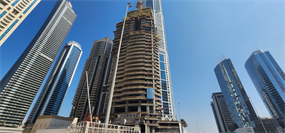 Six Senses Residences Dubai Marina, Dubai Marina construction progress, 26.66% complete: RERA site inspection 25 Sept 2026 (photo 1)
