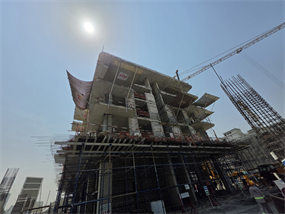 Ocean Star Building 2, Mina Rashid construction progress, 30.46% complete: RERA site inspection 11 Aug 2026 (photo 2)