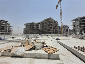 Cilia, Ghaf Woods construction progress, 43.82% complete: RERA site inspection 17 Aug 2026 (photo 3)