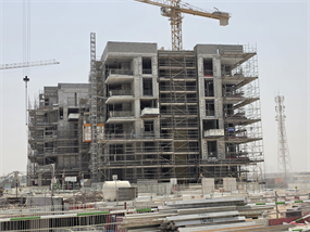 Cilia, Ghaf Woods construction progress, 43.82% complete: RERA site inspection 17 Aug 2026 (photo 2)