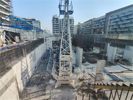 Vitalia by Pinnacle, Palm Jumeirah construction progress, 12.28% complete: RERA site inspection 30 Jun 2026 (photo 1)
