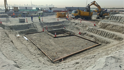 Amali Island — construction site