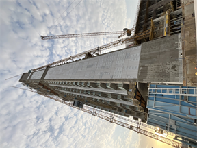 310 Riverside Crescent, Sobha Hartland 2 construction progress, 50.23% complete: RERA site inspection 9 Sept 2026 (photo 4)