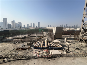 Samana Lake Views, Dubai Production City (IMPZ) construction progress, 22.85% complete: RERA site inspection 28 Sept 2026 (photo 5)