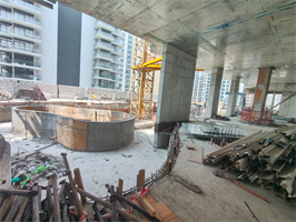 MAK I'Sola Bella, Jumeirah Village Circle construction progress, 27.17% complete: RERA site inspection 20 Aug 2026 (photo 5)