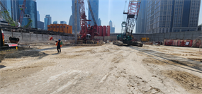 Muraba Veil, Al Wasl construction progress, 7.5% complete: RERA site inspection 17 Sept 2026 (photo 1)