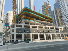 Azha Downtown Residences — construction site