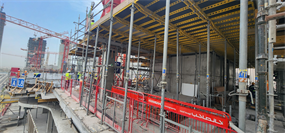 Dubai Harbour Residences (Area 1), Dubai Harbour construction progress, 30.25% complete: RERA site inspection 11 Aug 2026 (photo 1)