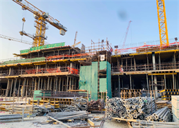 South Garden B, Wasl Gate construction progress, 16.15% complete: RERA site inspection 7 Sept 2026 (photo 2)