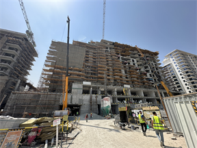 Savannah, Town Square Dubai construction progress, 43.45% complete: RERA site inspection 17 Sept 2026 (photo 4)
