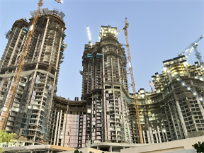 Skyscape, Sobha Hartland II construction progress, 38.27% complete: RERA site inspection 21 Sept 2026 (photo 3)