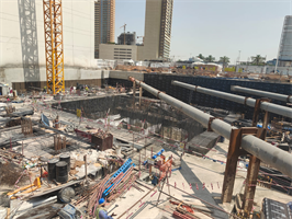 One Sky Park By Iman — construction site