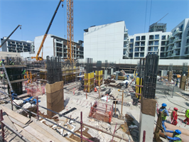 One Sky Park By Iman — construction site