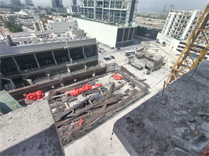 Alfal Residences, Jumeirah Village Circle (JVC) construction progress, 24.91% complete: RERA site inspection 25 Sept 2026 (photo 1)