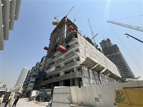 Legado by Prescott, Jumeirah Village Circle (JVC) construction progress, 23.31% complete: RERA site inspection 30 Sept 2026 (photo 5)