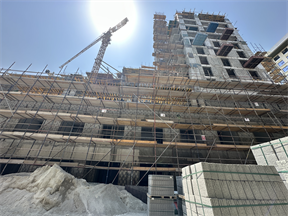Hillcrest, Town Square Dubai construction progress, 38.36% complete: RERA site inspection 17 Sept 2026 (photo 2)