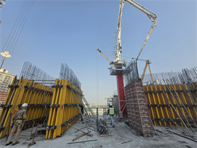 Montage — construction site