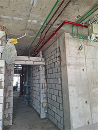 Address Residences L Dubai Creek Harbour — construction site