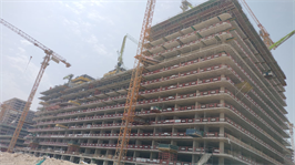 Azizi Venice 11, Dubai South construction progress, 25.92% complete: RERA site inspection 9 Sept 2026 (photo 1)