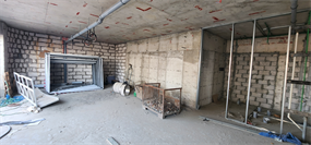 Bayview Boulevard — construction site