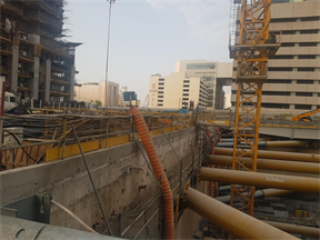 Burj Azizi, Sheikh Zayed Road construction progress, 7.47% complete: RERA site inspection 3 Sept 2026 (photo 4)