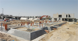 DAMAC Sun City, Dubailand construction progress, 36.54% complete: RERA site inspection 24 Sept 2026 (photo 1)
