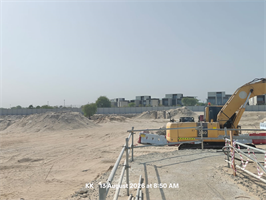 Eden House Dubai Hills, Dubai Hills construction progress, 0.07% complete: RERA site inspection 13 Aug 2026 (photo 3)