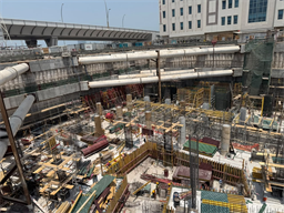 Sea Mirror Residences — construction site