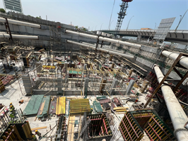 Sea Mirror Residences — construction site