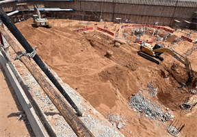 Terra Tower, Dubai Land Residence Complex (DLRC) construction progress, 7.43% complete: RERA site inspection 8 Jul 2026 (photo 2)