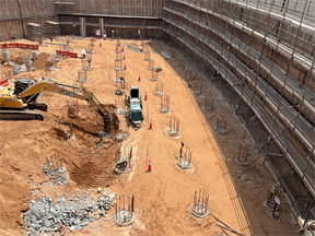 Terra Tower, Dubai Land Residence Complex (DLRC) construction progress, 7.43% complete: RERA site inspection 8 Jul 2026 (photo 3)