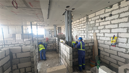 Azizi Venice 13 Building A, Dubai South construction progress, 45.87% complete: RERA site inspection 14 Oct 2026 (photo 1)