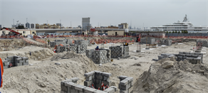 Pier Point 1 — construction site