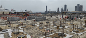 Pier Point 1 — construction site