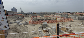 Pier Point 1 — construction site