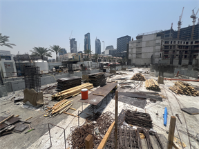 105 Residences by Kamdar, Jumeirah Village Circle (JVC) construction progress, 10.1% complete: RERA site inspection 13 Jul 2026 (photo 1)