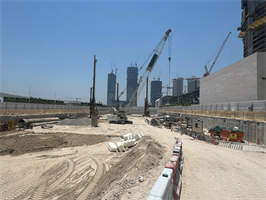 Dubai Harbour Residences, Dubai Harbour construction progress, 2.04% complete: RERA site inspection 6 Jul 2026 (photo 5)