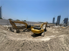 Dubai Harbour Residences, Dubai Harbour construction progress, 2.04% complete: RERA site inspection 6 Jul 2026 (photo 1)