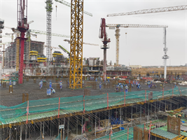 Azizi Venice 12 — construction site