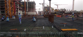 Azizi Venice 12 — construction site