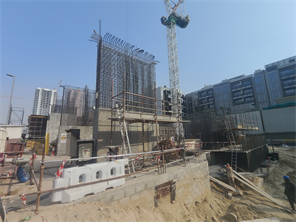 311 Boulevard, Jumeirah Village Circle (JVC) construction progress, 10% complete: RERA site inspection 17 Aug 2026 (photo 1)